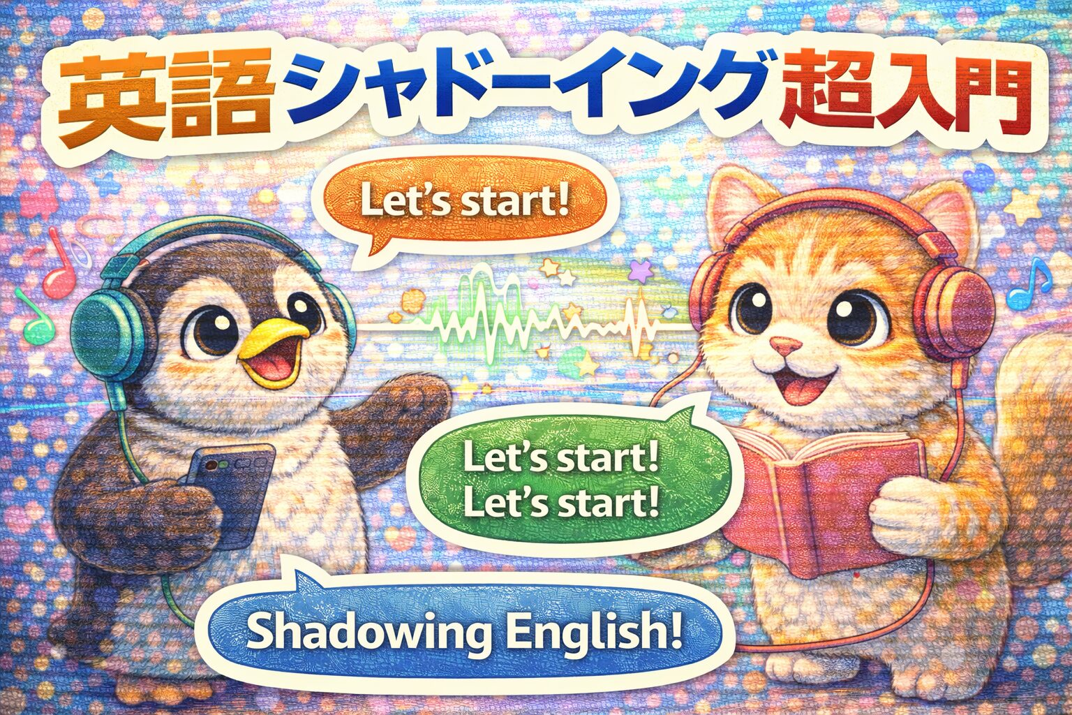 英語シャドーイング超入門｜初心者でも続くやり方