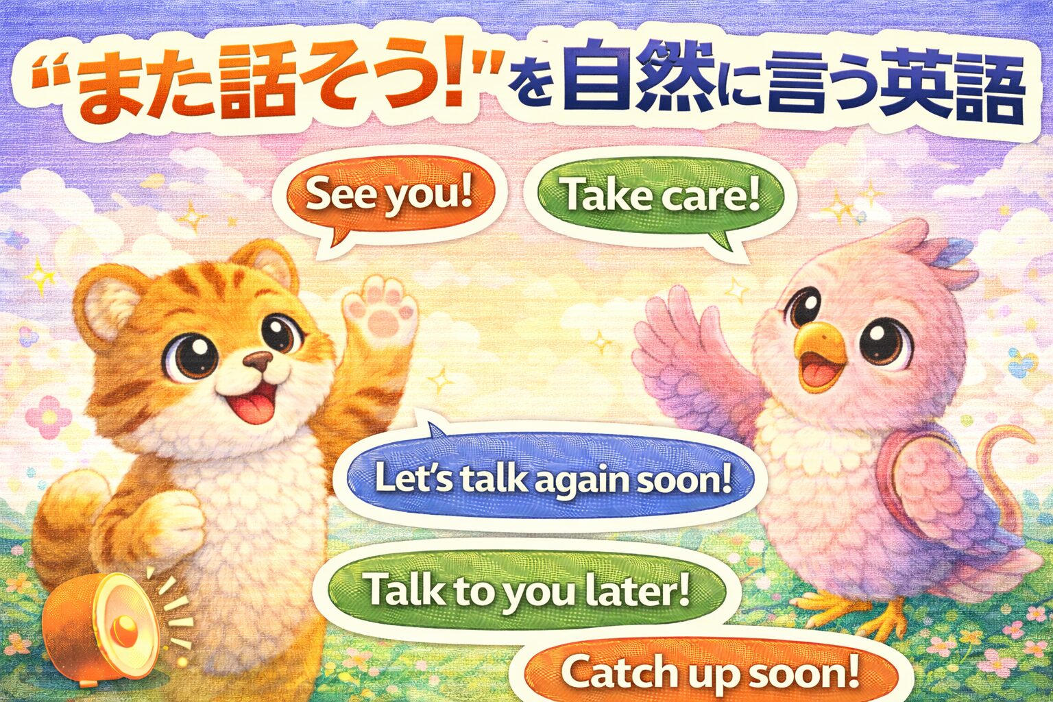 「また話そう！」を自然に言う英語フレーズ20｜英会話の締めに使える言い方