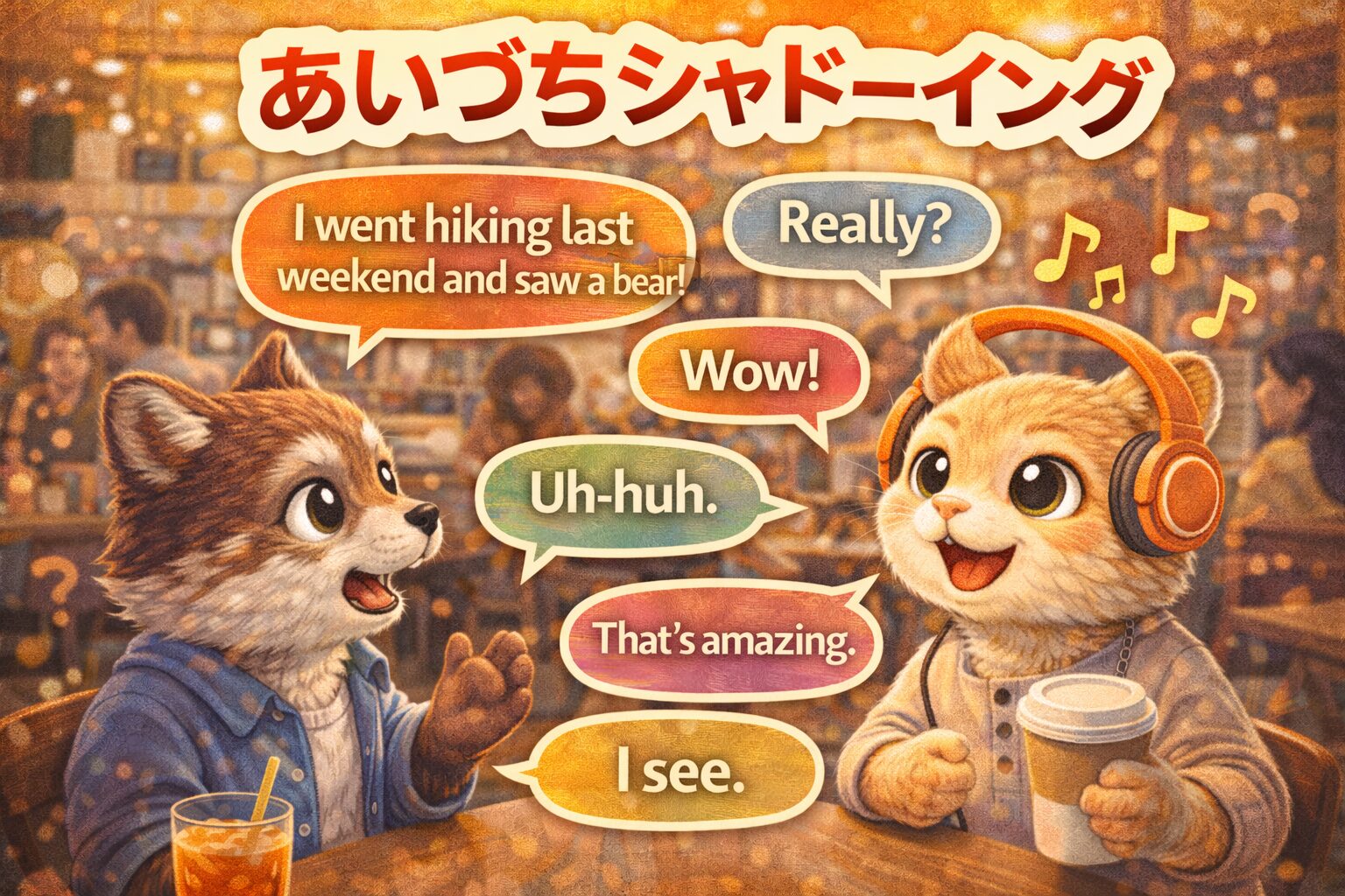 相づちシャドーイング最強メソッド