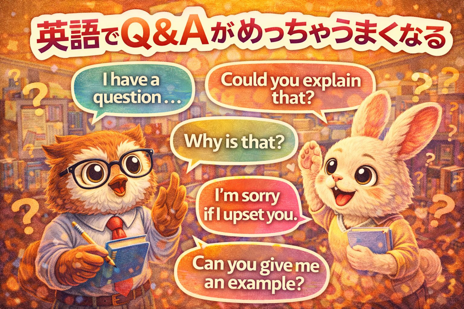 英語でQ&Aがめっちゃ上手くなる！質問テンプレ120＆会話劇で練習