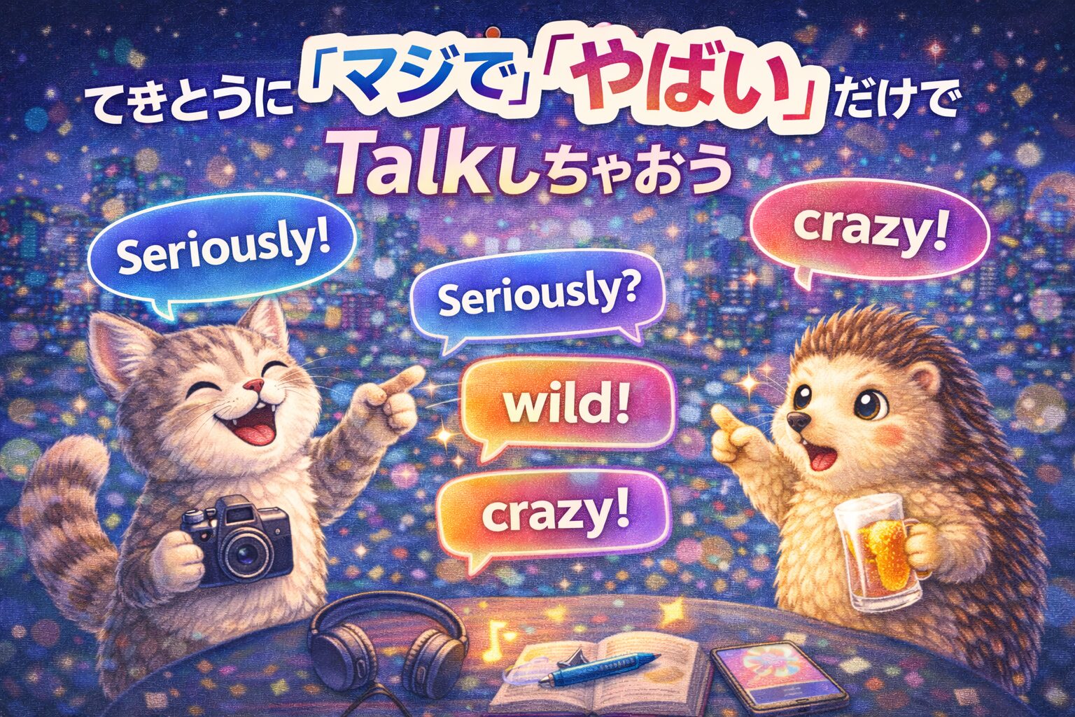 【爆速30選】適当英会話で乗り切る！「マジで！ヤバい！」英語リアクション最強フレーズ集