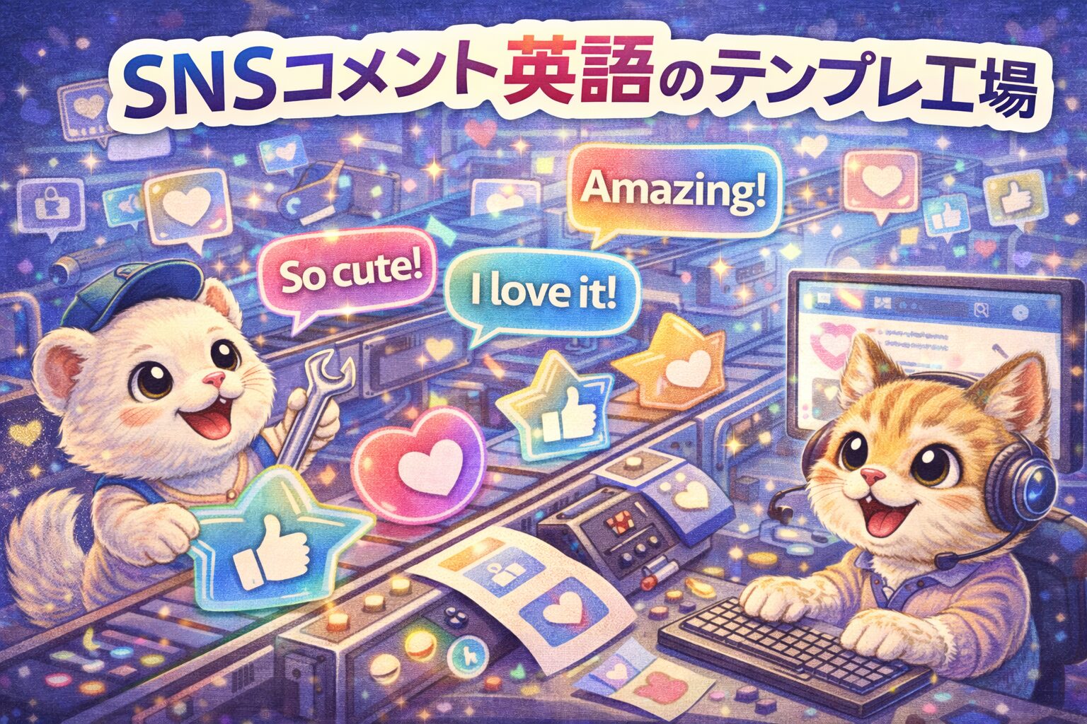 【爆伸び48選】SNSコメントの英語テンプレで即返信！コピペOKの万能フレーズ＆会話劇